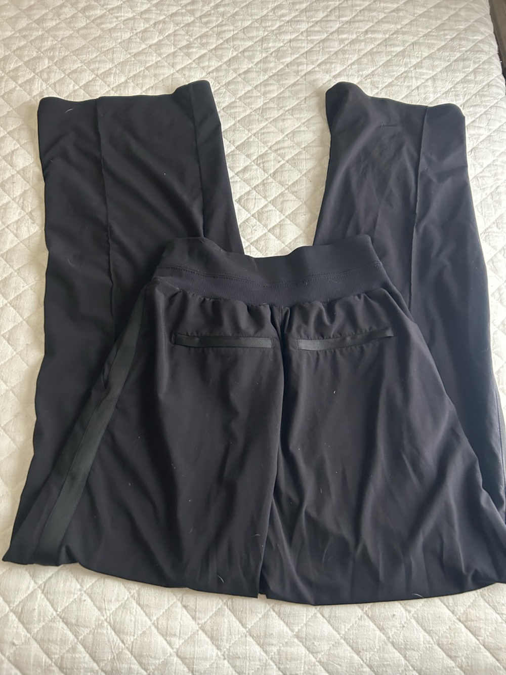Athleta Nolita Wide-Leg Pull-On Pants in Black - Picture 6 of 7